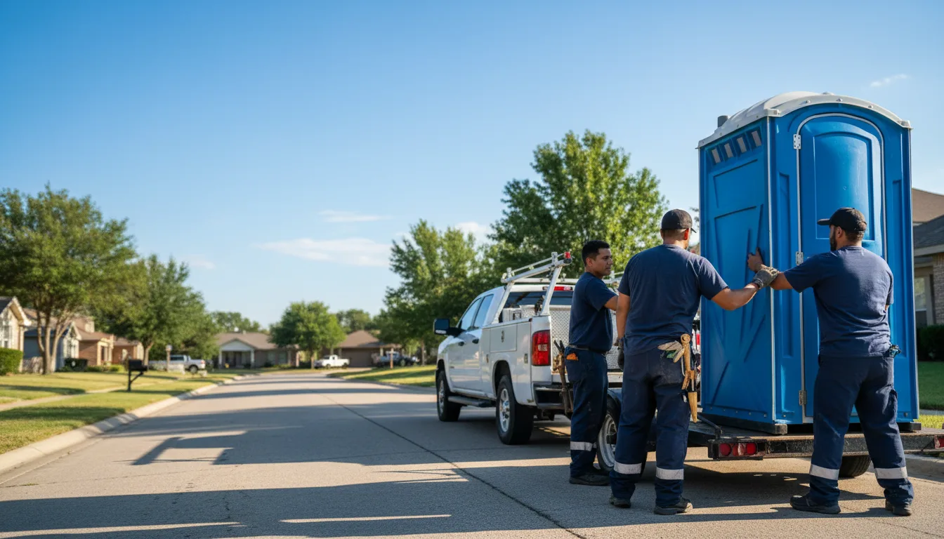 Portable Toilet Rental in Tivoli, TX near me